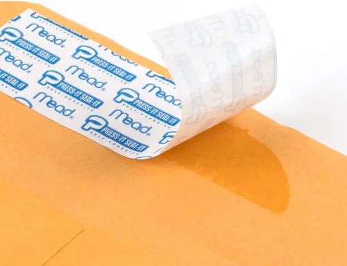 Vista 3 de Mead Sobres, tamaño carta, 6 x 9 pulgadas, cierre autoadhesivo Press-It Seal-It, sobres de papel kraft marrón multiusos de 24 libras, 30