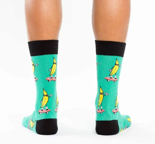 Vista 65 de Sock It To Me - Calcetines con diseño de extraterrestres y del espacio para hombre