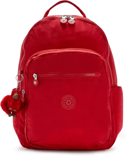 Vista 58 de Mochila Kipling Seoul extra grande para laptop de 17", Grande True Blue Tonal 2