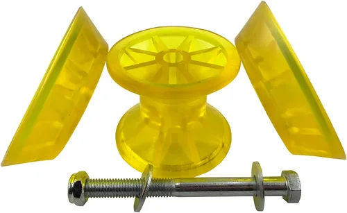 Vista 5 de Rodillo de campana de parada de arco de montaje de rodillo de remolque de barco de 3 pulgadas y 4 pulgadas con eje de 1/2 pulgada Material PVC