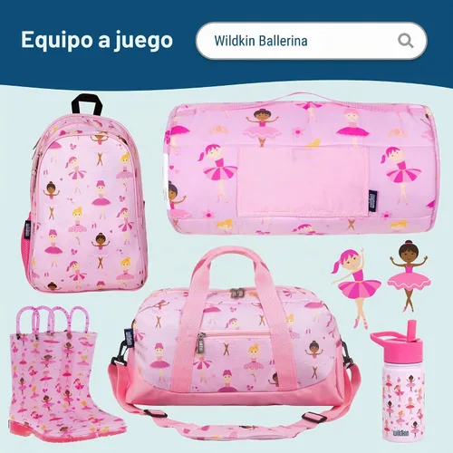 Vista 7 de Wildkin Lonchera para niños con aislamiento – Durable y reutilizable para la escuela y los viajes - Bailarina