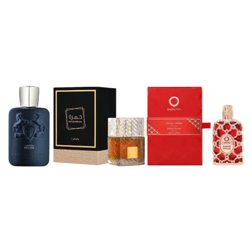 KHAMRAHESTUCHE+ORIENTICAESTUCHE+LAYTON de AROMA DE PRIMERA