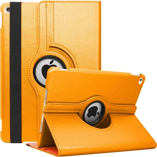 Vista 10 de Funda giratoria para iPad de 9.7 pulgadas 2018 2017 / Funda para iPad Air 2 - Funda protectora con soporte giratorio de 360 grados y función
