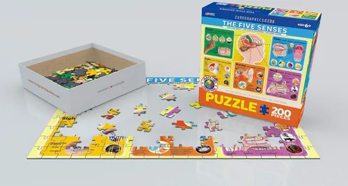 Vista 3 de EuroGraphics Five Senses - Rompecabezas (200 piezas)