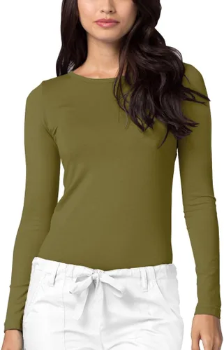 Vista 15 de Adar Underscrubs para Mujeres - Camiseta Underscrub de Manga Larga Comfort Aguamarina (Aquamarine)