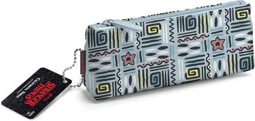 Vista 3 de Genuine Fred Stranger Things - Bolsa para accesorios, estilo California Vibes de los años 80, multicolor