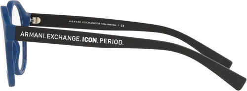 Vista 4 de AX ARMANI EXCHANGE Ax3085 - Marco redondo para gafas graduadas para hombre