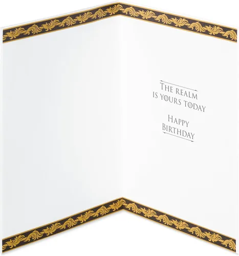 Vista 2 de Papyrus Tarjeta de cumpleaños de Juego de Tronos (Realm Is Yours)