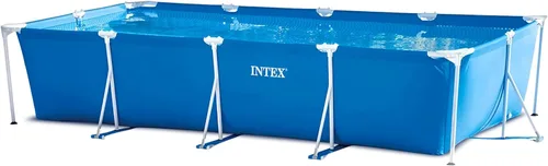 Vista 9 de Intex alberca para bebé, con marco rectangular 28270E (86 x 59 x 23 pulgadas)