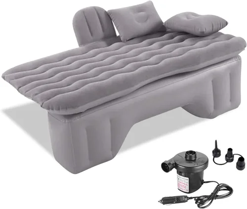 Vista 8 de Ergocar Colchón de aire inflable para cama de aire, sofá de aire, sofá de viaje, camping, cama de aire, impermeable, a prueba de fugas, tumbona