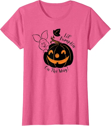 Vista 47 de Disney Camiseta de Halloween Winnie the Pooh Lil' Pumpkin on the Way, Blanco, S
