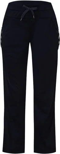 Vista 3 de Pantalones deportivos holgados de pierna recta con bolsillos para mujer, pantalones deportivos para correr, senderismo, talla grande, Negro