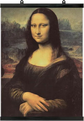 Vista 6 de Póster de Mona Lisa por Leonardo Da Vinci - Impresión artística (laminada, 18 x 24 pulgadas)