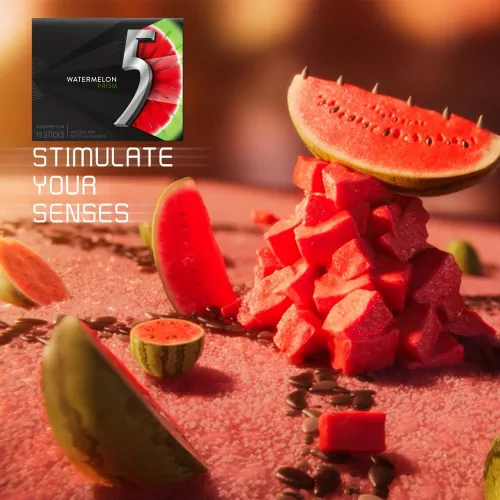 Vista 9 de Goma de mascar Generic 5 Gum 5 Calorías – Sin azúcar sabor surtido (paquete de 6) – 15 palitos por paquete – Obtén 6 de 8 sabores
