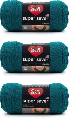 Vista 94 de Red Heart Hilo Super Saver, paquete de 3, estampado artístico, 3 unidades Estampado De Artista