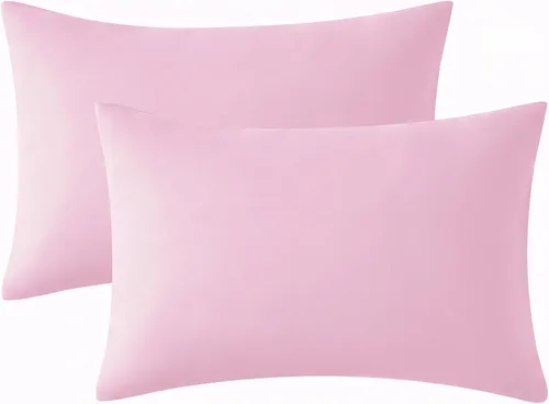 Vista 41 de EXQ Home - Fundas de almohada para niños pequeños 13x18, juego de 2 fundas de almohada de viaje, funda de almohada pequeña para almohada de bebé