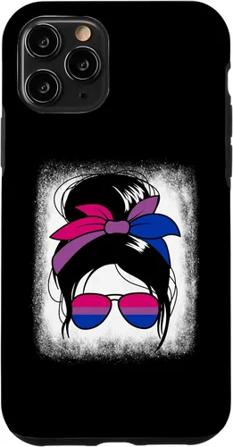 Vista 27 de iPhone 16 Bisexual Messy Bun Bi Sexual Women's Bisexual Case