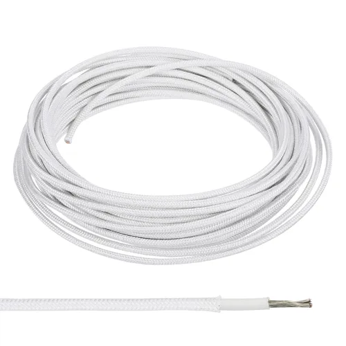 Vista 8 de PATIKIL Cable electrónico 9AWG de 16.4 pies, -30 a 392.0 °F, aislado, resistente a altas temperaturas, cable de silicona flexible eléctrico