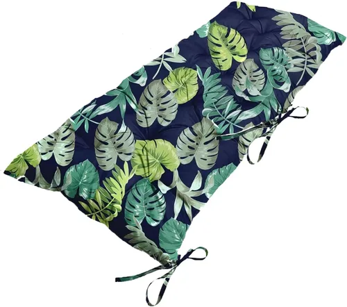 Vista 19 de Cojín de banco para exteriores, color negro, antideslizante, para muebles de exterior, almohadillas gruesas para sillas de patio de 40 pulgadas