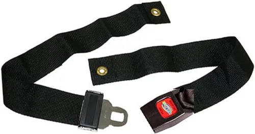 Vista 2 de HEALTHLINE Wheelchair Strap Seat Belt, Wheelchair Safety Harness, Auto Style Belt with Metal Buckle up to 48