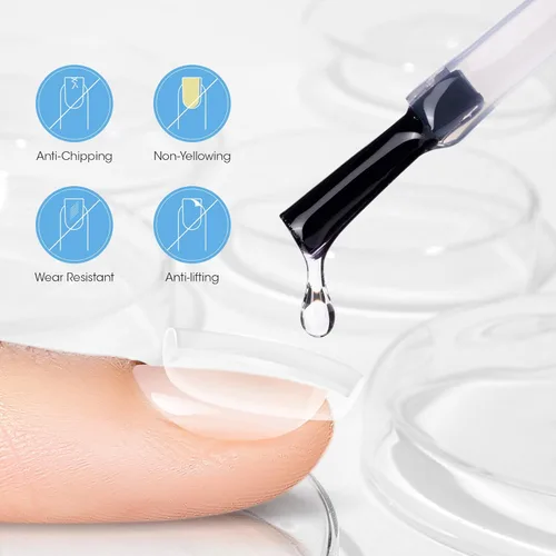 Vista 5 de GELLEN Deshidratador de preparación de uñas, imprimación y capa superior de gel y capas base de gel