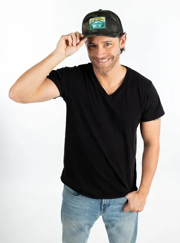 Vista 7 de Funky Junque Gorra de béisbol para hombre y mujer, diseño de camionero, con cierre de malla, ajustable, retro, transpirable