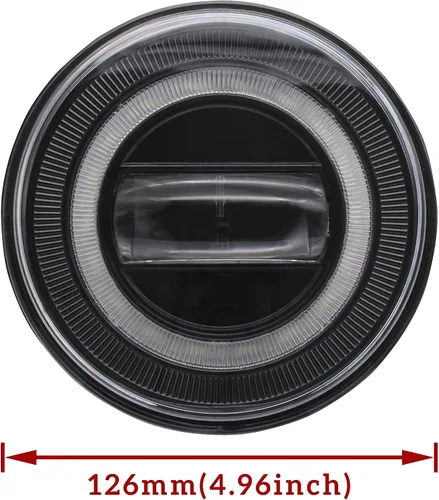 Vista 9 de Luces antiniebla LED con luces de circulación diurna para GMC Sierra 2007-2014, luces antiniebla de conducción con DRL para 2007 2008 2009 2010 2011