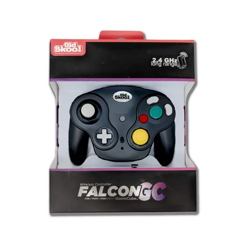 Vista 4 de FALCON WIRELESS CONTROLLER FOR GAMECUBE - BLACK