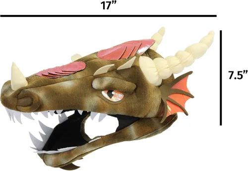 Vista 4 de Dragon Jawesome Sombrero estándar marrón