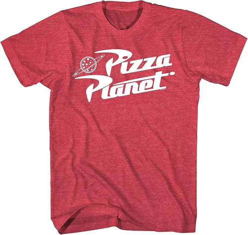 Vista 2 de Toy Story Pizza Planet Delivery - Camiseta para adultos Rojo brezo