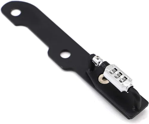 Vista 4 de Bloqueo de casco de motocicleta antirrobo combinación PIN bloqueo asegura para Z900 2017-2019