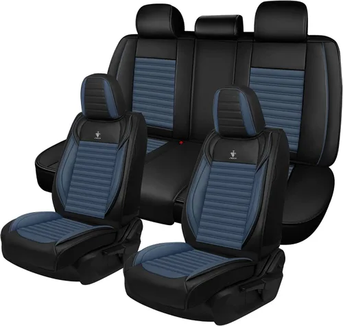 Vista 23 de Fundas de asiento para mini convertible 2009-2025, fundas de asiento de automóvil de cuero de alta calidad, impermeables, antideslizantes