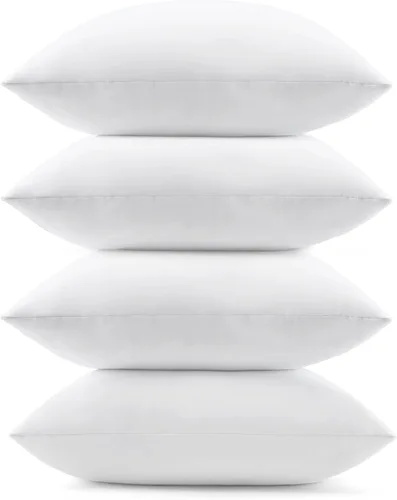 Vista 9 de puredown® Relleno de almohada de 18 x 18 pulgadas, relleno de plumas