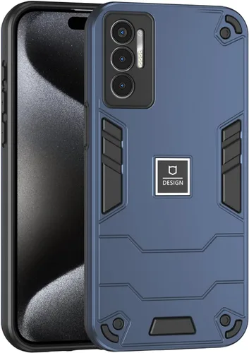 Vista 68 de Funda compatible con Redmi A1, compatible con Redmi A2 2 en 1 [PC dura + TPU], funda de teléfono negra
