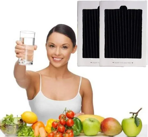 Vista 5 de Paquete de 3 filtros de aire para refrigerador Frigidaire PAULTRA Pure Air Ultra y Electrolux EAFCBF 242047801, 242047804, 241754001, 241754002