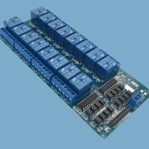 Vista 6 de Placa de módulo de relé de 16 canales de 12 V para Arduino DSP AVR PIC ARM