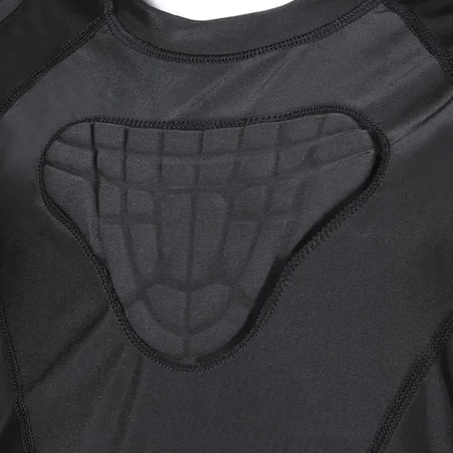 Vista 8 de Protector de costilla de fútbol acolchado para niños y niñas, camiseta de protección de pecho para rugby, béisbol, fútbol, baloncesto