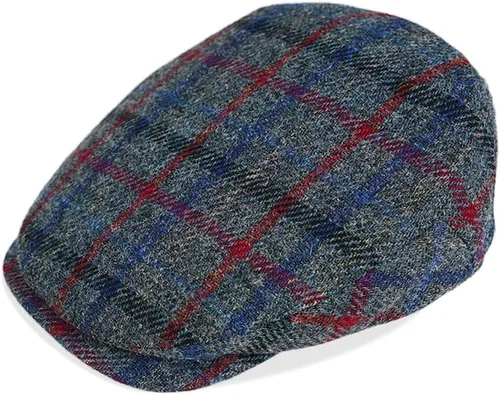 Vista 6 de TAILORMAP Harris Tweed Newsboy - Gorra plana 100% lana para hombre