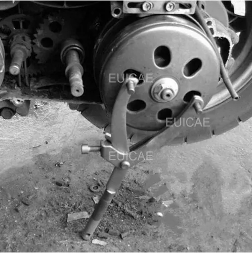 Vista 9 de EUICAE Juego de Llaves de Tuerca - Soporte de Llave Ajustable, Buje, Volante, Piñón, Herramienta de Extracción de Embrague de Ventilador