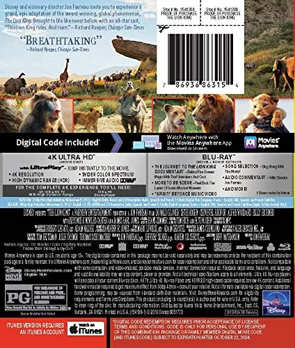 Vista 2 de Lion King, The 4K UHD