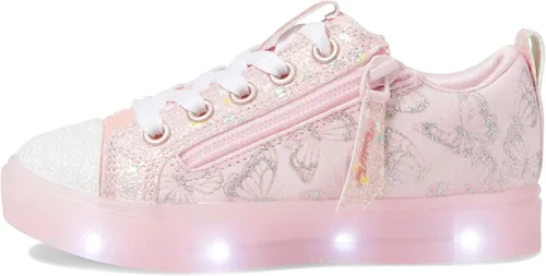 Vista 4 de Skechers Twinkle Sparks Ice-Heather - Tenis unisex para niños