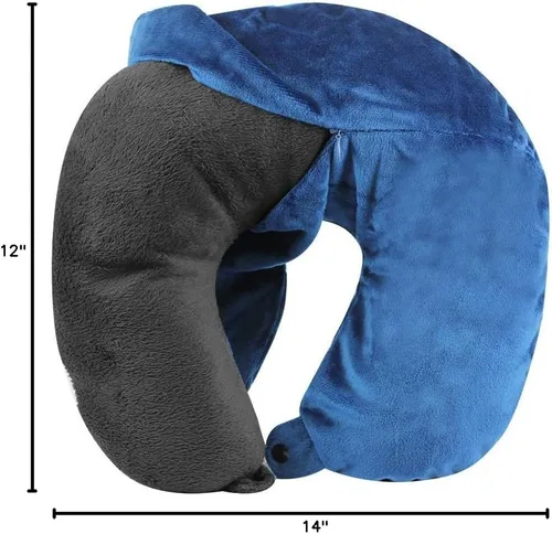 Vista 6 de Funda para almohada Cloudz, Poliéster & Mezcla de poliéster, Azul, Estándar
