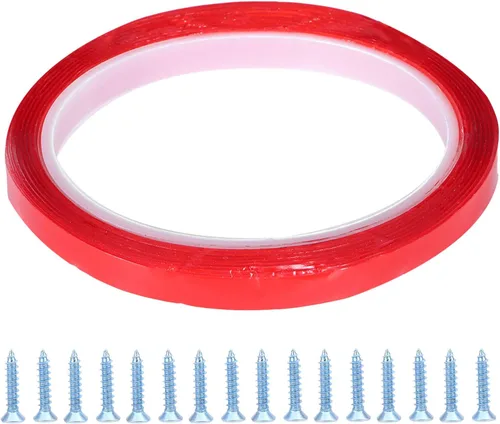 Vista 5 de Acouto Alerón de parachoques trasero, 4 piezas de alerón de parachoques trasero, divisor con difusor de tornillo, accesorio universal para automóvil