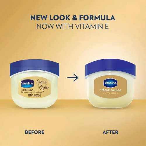Vista 3 de Vaseline Lip Therapy, Creme Brulee 0.25 oz (paquete de 6)