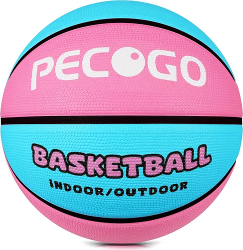Vista 13 de Balón de baloncesto de goma oficial para interiores y exteriores, para hombres, tamaño 3/4/5/6/7 para niños, jóvenes, adolescentes, niños y niñas