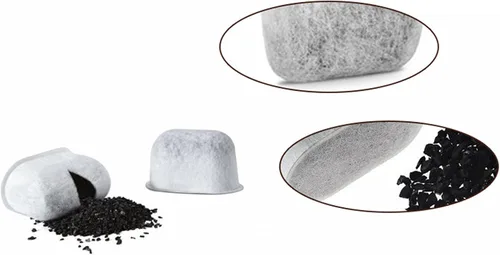 Vista 3 de Juego de 6 filtros de agua de carbón de repuesto para cafetera Cuisinart