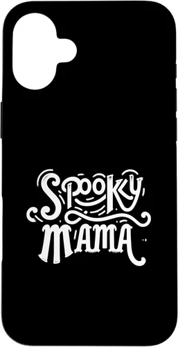 Vista 23 de Spooky Mama Halloween Mom Season Bat Mommy Parent Case for iPhone 16