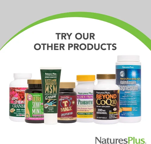 Vista 7 de NaturesPlus Hema-Plex Iron - 10 tabletas de liberación lenta - 85 mg de hierro quelado - Salud total de la sangre - con vitamina C y bioflavonoides