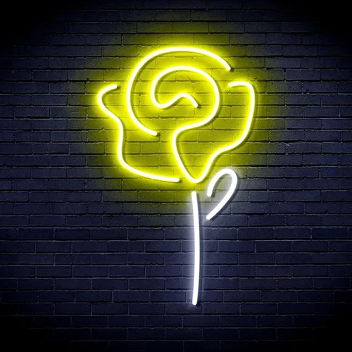 Vista 33 de ADVPRO Rose Flex Silicone LED Neon Sign - Blue - st16s32-fnu0034-b