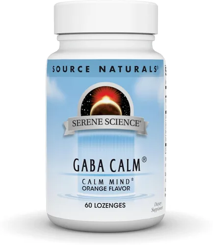 Vista 9 de Source Naturals Serene Science GABA, para una mente tranquila, 750mg - 45 Tabletas